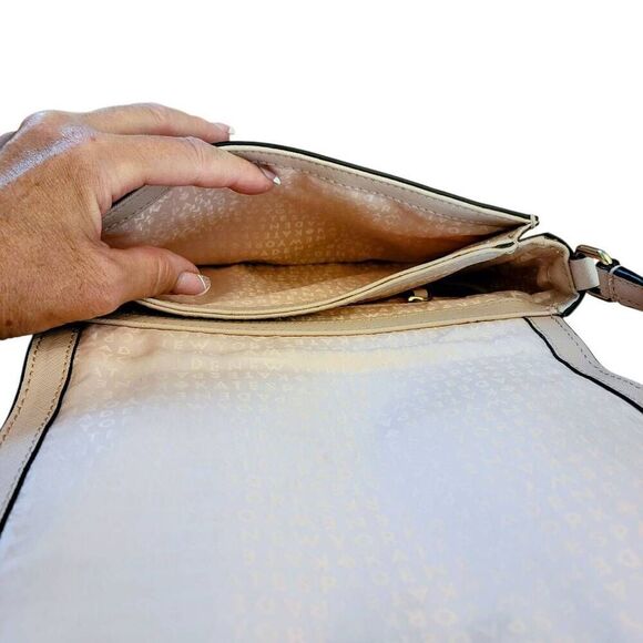 Kate Spade Lightest Blush Pink Rhinestone Bow Flap Crossbody Shoulder Bag - Picture 14 of 16